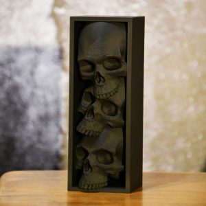 SKULLKRUSHER könyvespolc dekor