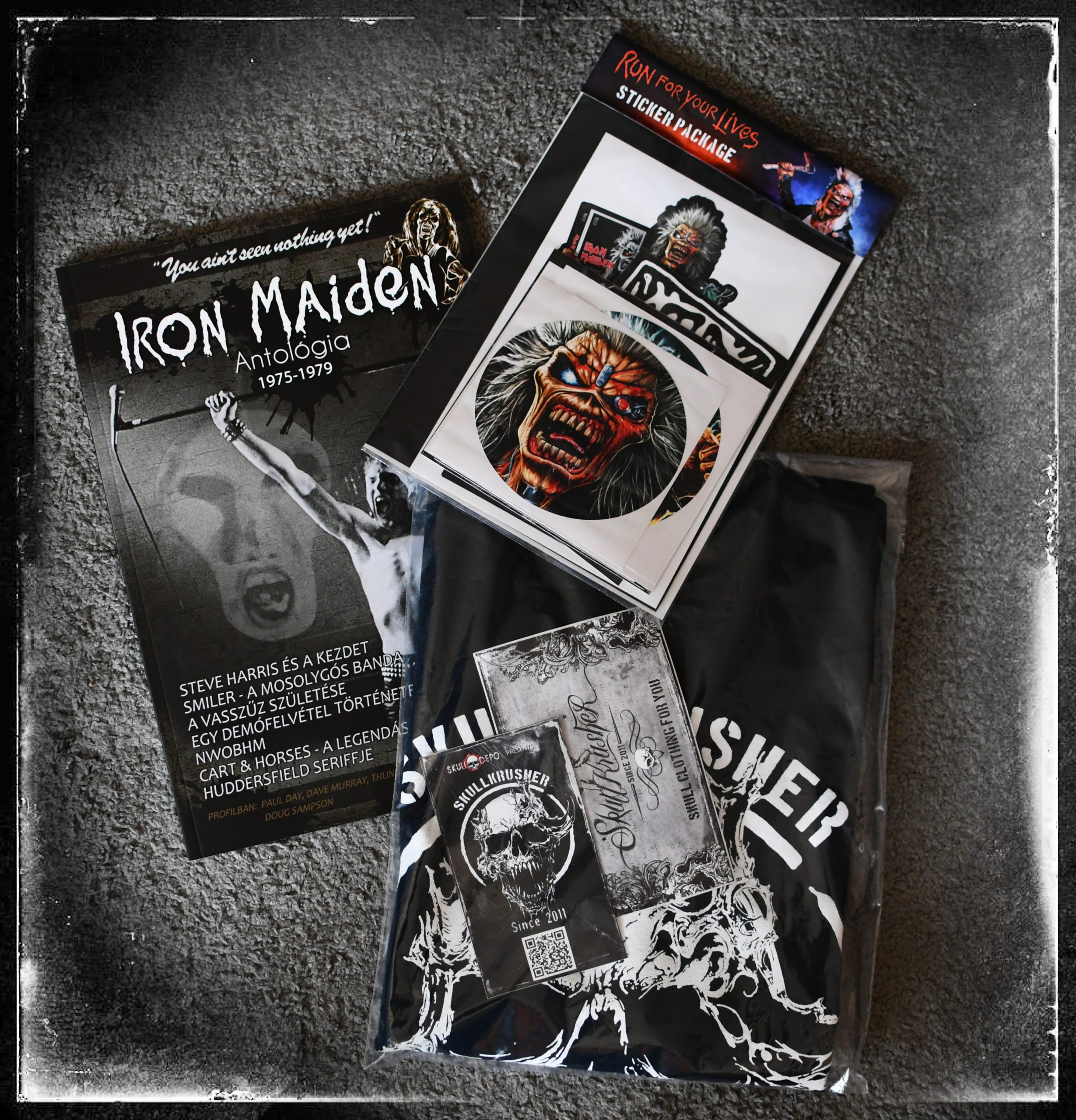 Skullkrusher/Iron Maiden Antológia Fan Pack 5.0 ajándék Skullkrusher pólóval - Image 5