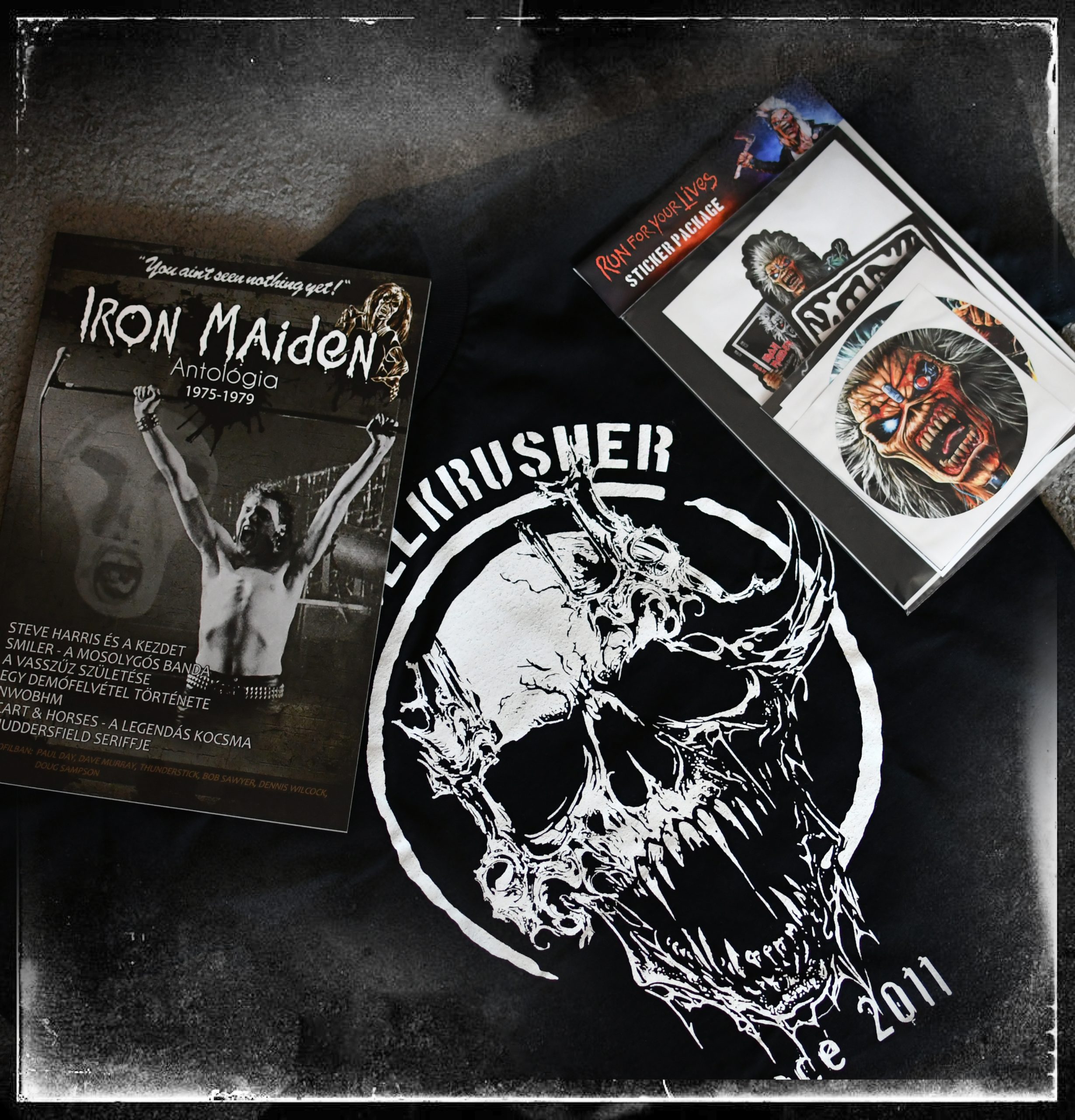 Skullkrusher/Iron Maiden Antológia Fan Pack 5.0 ajándék Skullkrusher pólóval