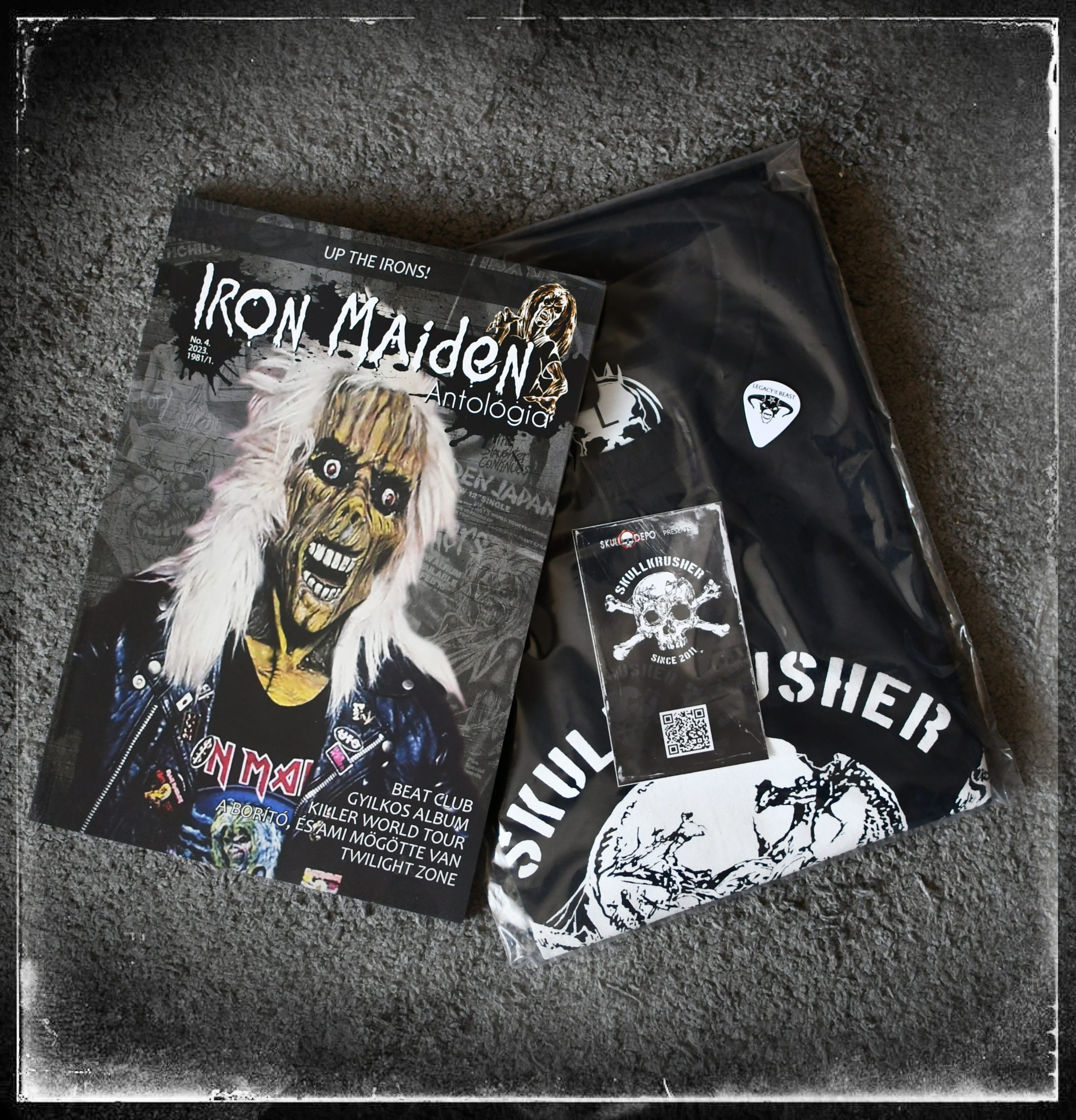 Iron Maiden Antológia Fan Pack 1.0 ajándék Skullkrusher pólóval - Image 3