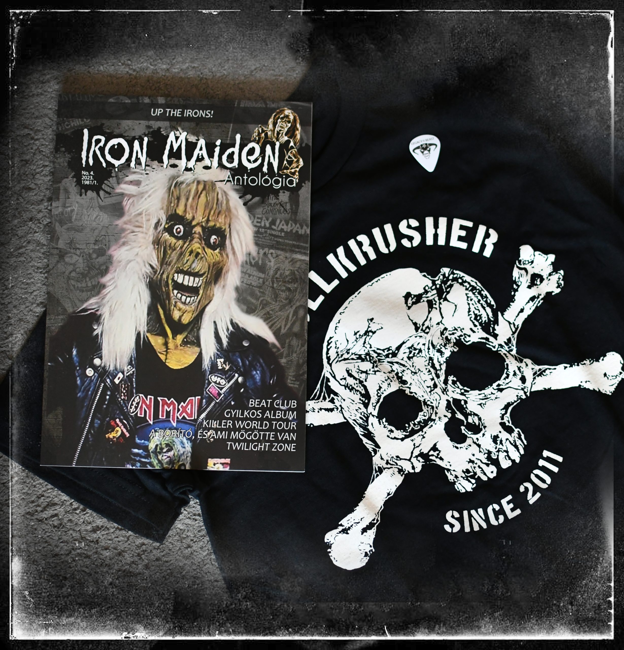 Iron Maiden Antológia Fan Pack 1.0 ajándék Skullkrusher pólóval