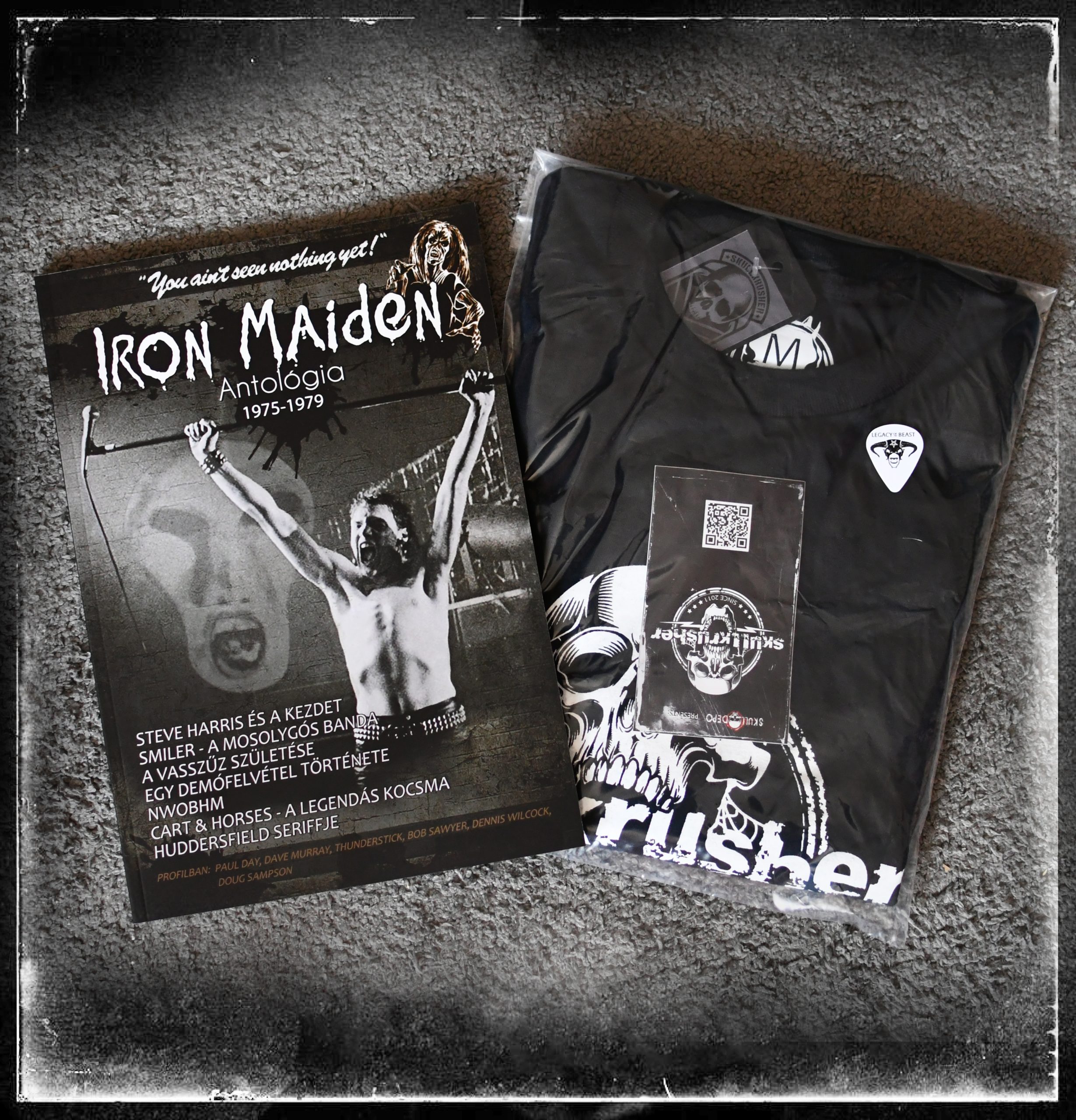 Iron Maiden Antológia Fan Pack 2.0 ajándék Skullkrusher pólóval - Image 2