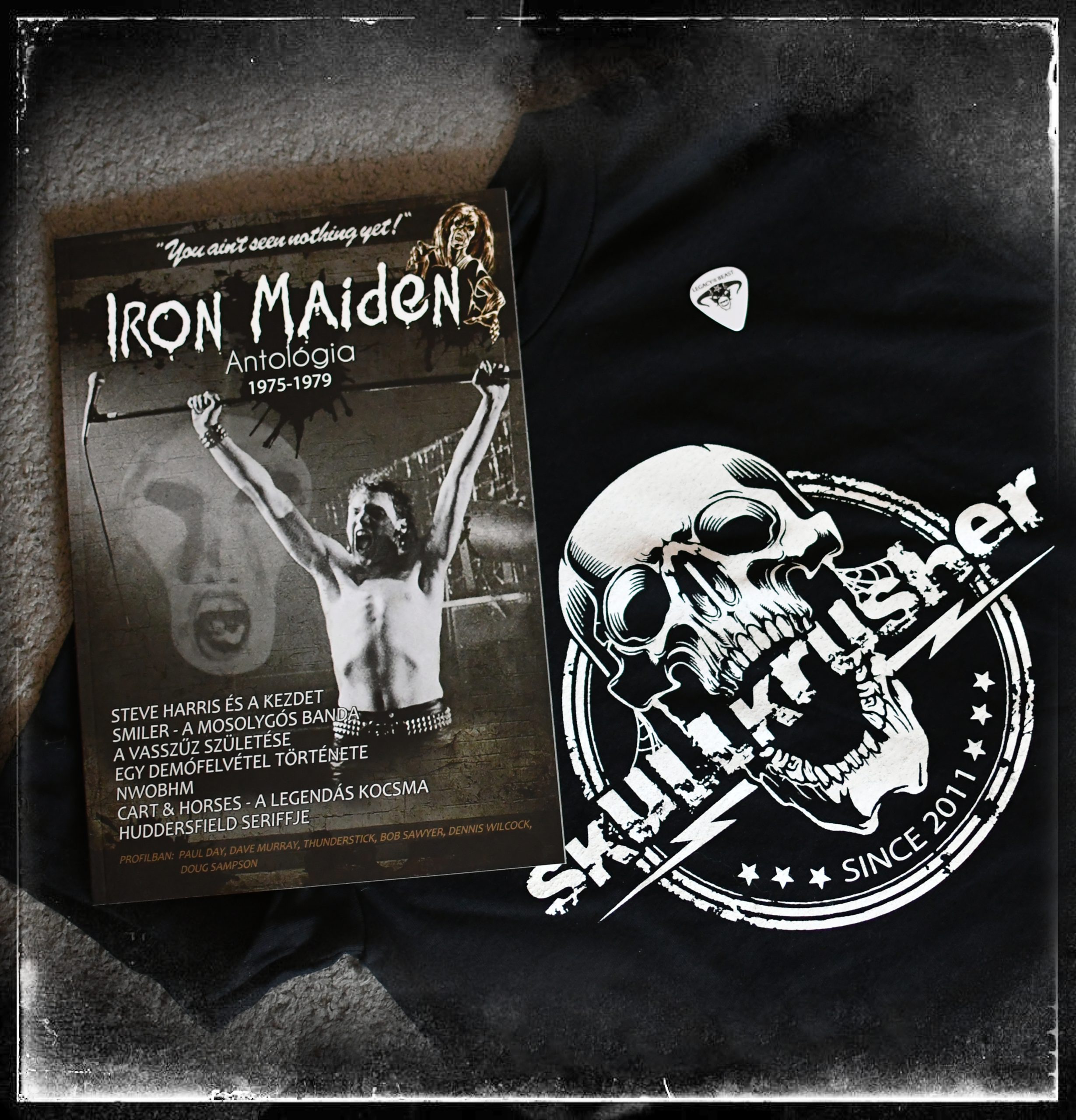 Iron Maiden Antológia Fan Pack 2.0 ajándék Skullkrusher pólóval