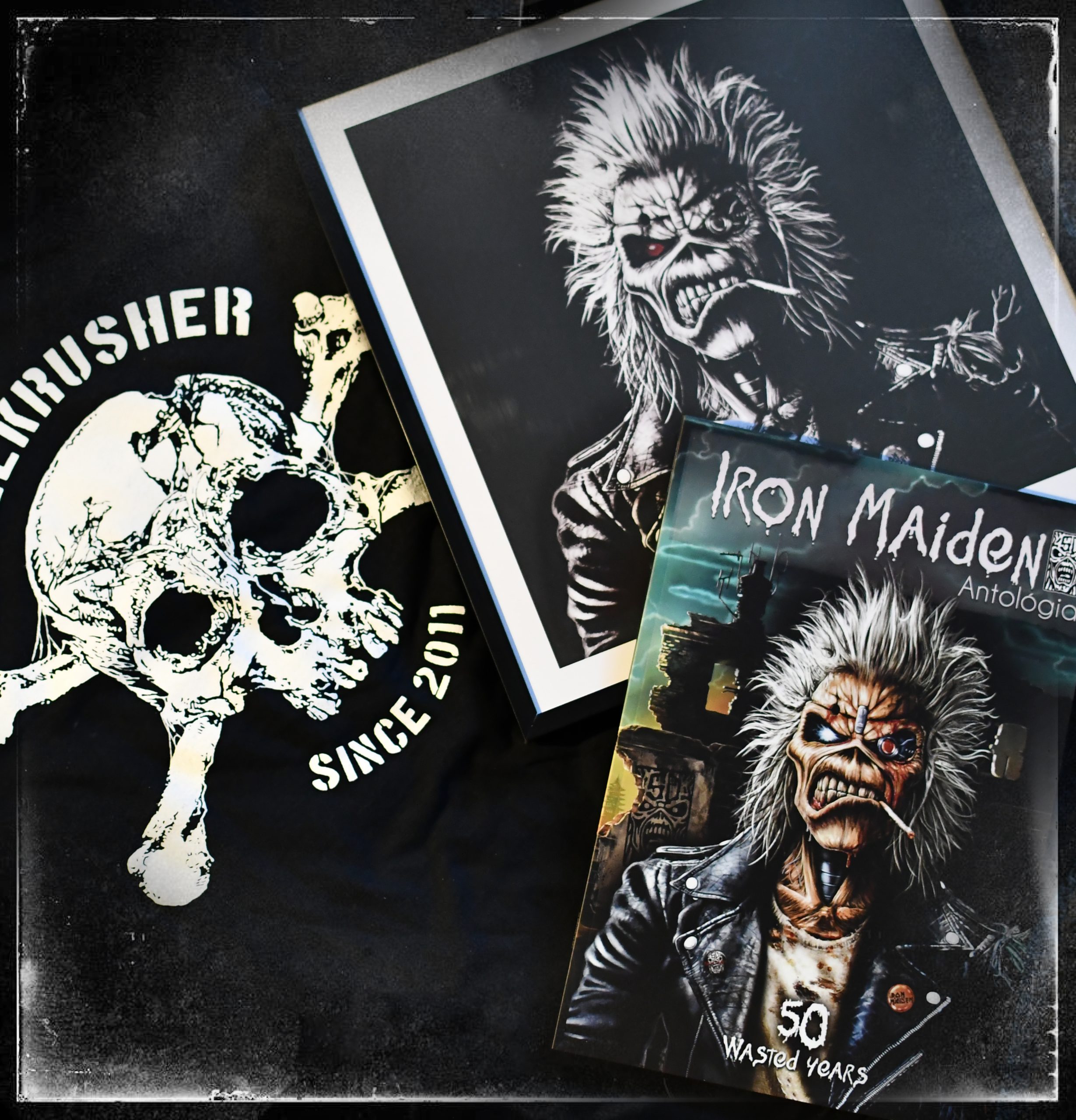 Iron Maiden Antológia Fan Pack 6.0 ajándék Skullkrusher pólóval